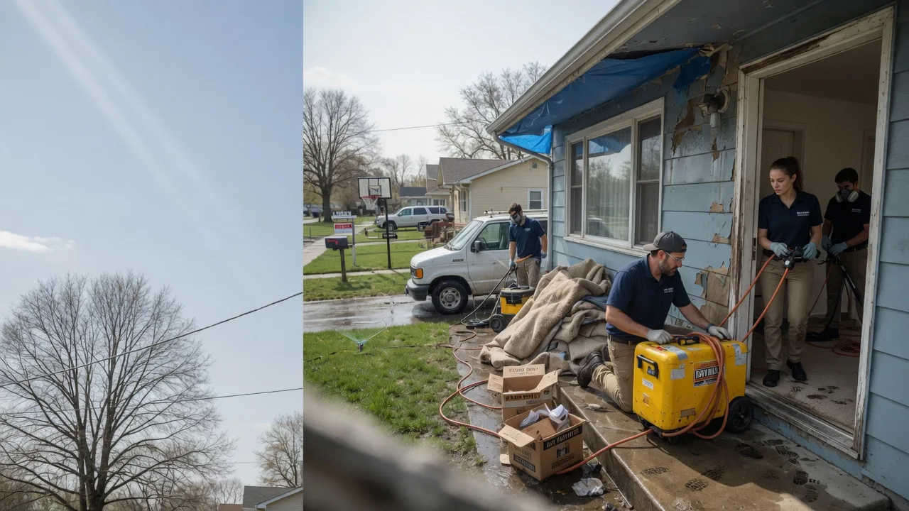 Basement Flood Cleanup in Haworth, OK near me